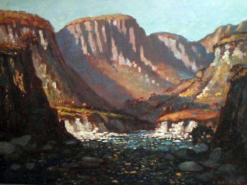 Longford Macdonald - Dramatic riverscape
